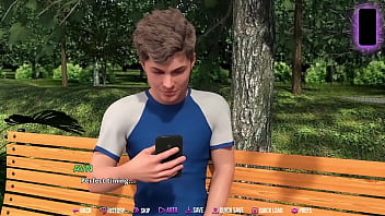 Preview 4 of Sophi St R Mfc Bj On Balcony - College Kings 2 #12 - Ape Route - Kissing The Horny Latina College Girl In The Park