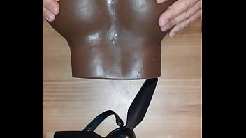 Preview 2 of Cum Isnide Pusyy - L&eacute_cher sa chatte en silicone remplie de chantilly