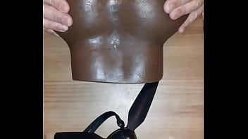 Preview 4 of Cum Isnide Pusyy - L&eacute_cher sa chatte en silicone remplie de chantilly