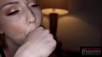 Preview 3 of Veronica Garage Fuck - FilthyPov - Filmed A Hot Redhead Babe Slurping On My Massive Cock