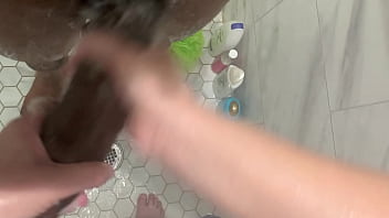 Preview 1 of Aunty Her Nephew - Hot Curios 18 Year Old Teen Enjoys Cleaning Stepbrother Monster Cock ! She Made His Big Dick Cum Twice In 5 Minutes