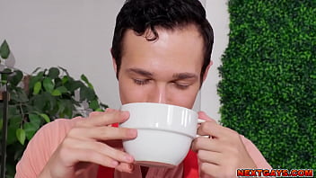 Preview 1 of Bbw Big2 - Sexy studs Jayden Marcos and  Diego Daniels intensely fuck at a coffee shop