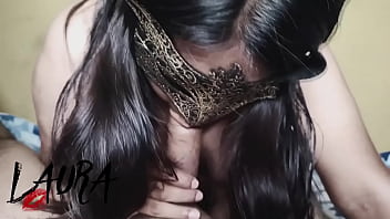 Preview 1 of Srx Old Man - Nuestra vecina acepto darle una rica mamada a mi esposo