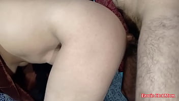Preview 4 of Dawonload Xxx - Pakistani maid was hesitant at first,  but in the end she was surprisingly delighted with Doggystyle anal sex with hard fucking in hindi loud moans while covered with red dopatta