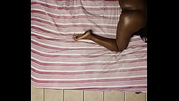 Preview 2 of Spank Ass With Mom - Curvy African American Milf Multiple Angles