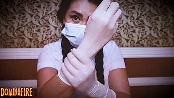 Preview 2 of British Youth - Medical Fetish Long Latex Gloves ASMR