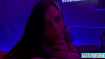 Preview 3 of Very Small Gay Boy Sex Young Boy - pov amateur blowjob by 18 year old petite teen lisa takami