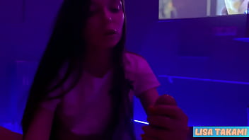 Preview 4 of Very Small Gay Boy Sex Young Boy - pov amateur blowjob by 18 year old petite teen lisa takami