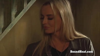 Preview 3 of Anjali Rio - Bound Submissive Lesbian Slave Whipped And Fingered By Dom Mistress