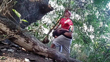 Preview 2 of Triple Penetration Full Hd - COMI O CUZINHO DO AMIGO DO MEU PAI DENTRO DO PARQUE NO SIGILO