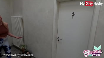 Preview 1 of Chikani Chameli - My Dirty Hobby - Blonde babe creampied by old man in public toilets