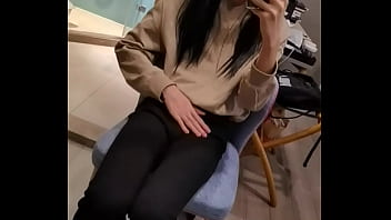 Preview 4 of Ass Festing - crossdresser in leggings