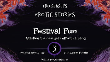 Preview 1 of Mom With Son Xxx 2 Son - Festival Fun (Erotic Audio for Women) [ESES3]