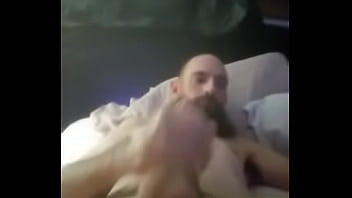 Preview 1 of Hard Spanking Cries - Rubbing my huge cock
