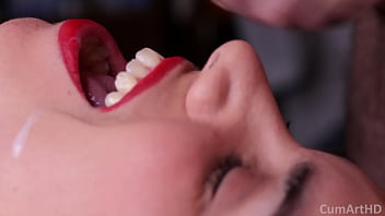 Preview 4 of Mom And Son Fuck Vidios - Close up mouthful