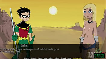 Preview 2 of Sex Girls Fuck - Teen titans ep 21 Derrotei Terra e Pantha ainda consegui sexo de recompensa