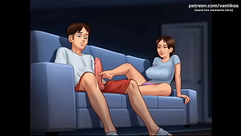 Preview 1 of Xnxx Panteras - Summertime saga Step Sister / Adult Games / Hentai