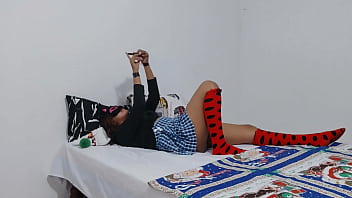 Preview 1 of B P Xxxc - An 18-year-old student started making porn for her teacher. She did it in her uniform.