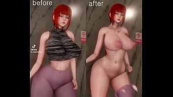Preview 2 of Bangladeshi Cox Bazar - [R18 Tiktok] Chainsawman Makika Twrk Challenge Secret Account