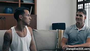 Preview 2 of Gambar Pepek Orang Gemuk - Tenant has no choice but to fuck landlord&#039_s step-son