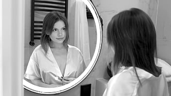 Preview 1 of New Pusi Xxx 2018 - Teen Brunette Milana Milka Enjoys DP Fantasies During Sensual Threesome GP2544
