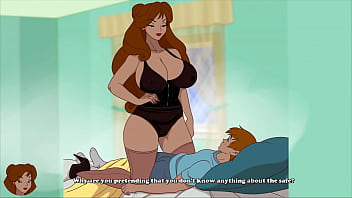 Preview 2 of Xnxxdxd - Milftoon Drama - Brunette Milf has sex with daughter&#039_s boyfriend ( Janet scenes)