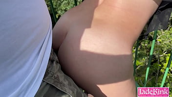 Preview 2 of Anna Nickle Smith - Risky tourist cumshot