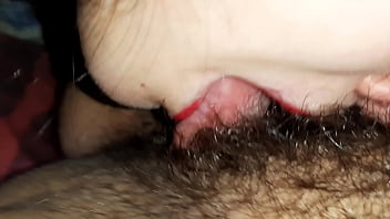 Preview 3 of Www Old Men With Dog Six Mms Com - Mouthfucking my girlfriend after a long separation on New Year&#039_s Eve and cumming thrice - Lesbian Illusion Girls