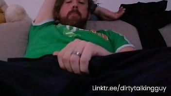Preview 1 of Xnxx Online 3gp - Wanking My Big Cock Linktr.ee/dirtytalkingguy