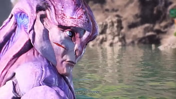 Preview 1 of Casada Paraense - Mass Effect Jaal and Ryder