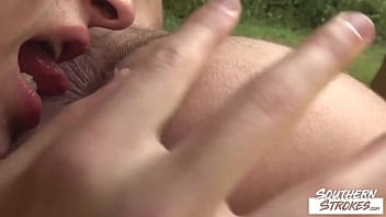 Preview 4 of Kittys Cohf Debut - SOUTHERNSTROKES Hung Shane Hirch Massages Jay Sheen Outdoor