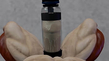 Preview 4 of Hunted Xxx Fuscked Video - Furry Superhero Milking