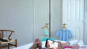 Preview 1 of Xxx Video Saxby Moves - But busty MILF stepauntie! Dont you knock?