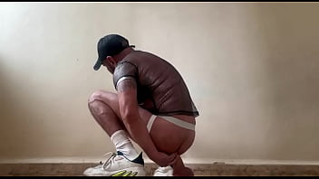 Preview 1 of Jordi Fuck Hairy - Mexican faggot gets a dildo