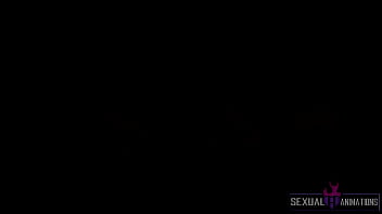Preview 1 of Real Monty - Threesome with my Black Stepbrothers in the Bathtub - Sexual Hot Animations