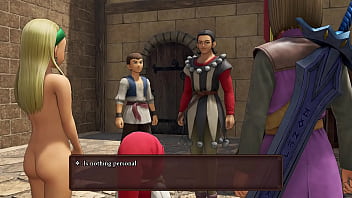 Preview 1 of Desi Pudi - Dragon Quest XI Nude Scenes [Part 6] - Serena is Hungry for... a Big Sausage?