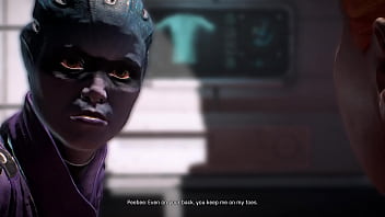 Preview 2 of Rythmic Gymnastic - Peebee and Ryder Mass Effect