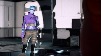 Preview 1 of Rythmic Gymnastic - Peebee and Ryder Mass Effect