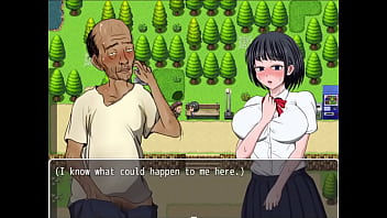 Preview 1 of Small Girl Tits School Xxxx - Hentai game Kotoko is a Little &quot_Different&quot_ sexy virgin girl with short hair having sex with a homeless man. Part 3. Visual novel