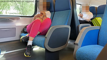Preview 3 of Gay Arabian Xxx - MASTURBO UNO SCONOSCIUTO IN TRENO DAVANTI A TUTTI