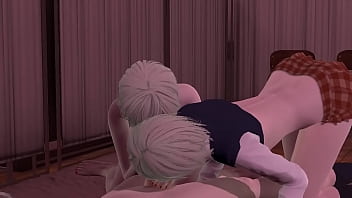 Preview 2 of School Boy And Boy Xnxx Hd - Yaoi Femboy - Two femboys sex in hospital bedroom - Sissy crossdress Japanese Asian Manga Anime Film  Game Porn Gay