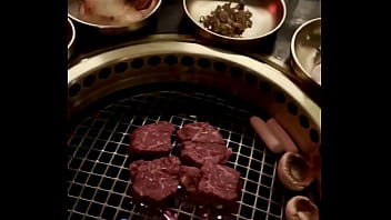 Preview 3 of Wwe Raw Sasa Boss - YUMMY ? KBBQ w/ KM kaiamartin0f after sexytime. Sextape out now on both our platforms ?