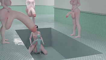 Preview 4 of Birth Pang - 3d Futa Cum