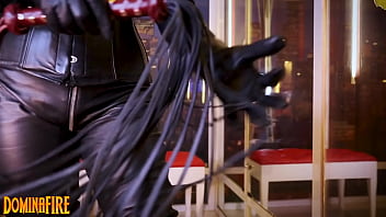 Preview 3 of Malay Ma - ASMR Leather Gloves and Catsuit