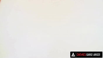 Preview 1 of Phim Sez U 70nhat Ban - DEVILS GANGBANGS - Hot Ebony Gets Face Covered By Cum After Interracial Gangbang