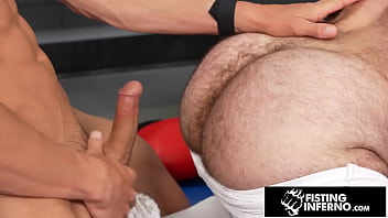 Preview 2 of Cowok Porno Java Hihi - FistingInferno - Beefy Bear Fisted n&#039_Fucked By Jocks