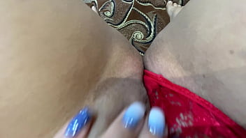 Preview 3 of Inain Hd - Jerk off and cum on my red panties