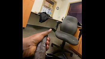 Preview 2 of Poro Pussy - Stroking At Work (Would You Be My Co-Worker?)
