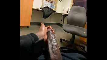 Preview 1 of Poro Pussy - Stroking At Work (Would You Be My Co-Worker?)