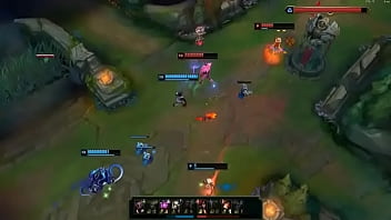Preview 3 of Great Quantity Cum - Katarina too strong